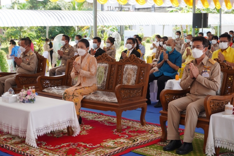 พิธีวางศิลาฤกษ์อาคารที่ทำการสำนักตรวจเงินแผ่นดินจังหวัดระนอง