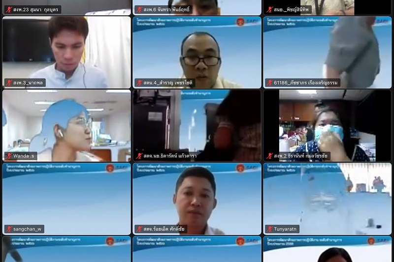 พิธีเปิดโครงการพัฒนาศักยภาพการปฏิบัติงานระดับชำนาญการ ปีงบประมาณ 2566 ณ สำนักงานการตรวจเงินแผ่นดิน และผ่านระบบออนไลน์