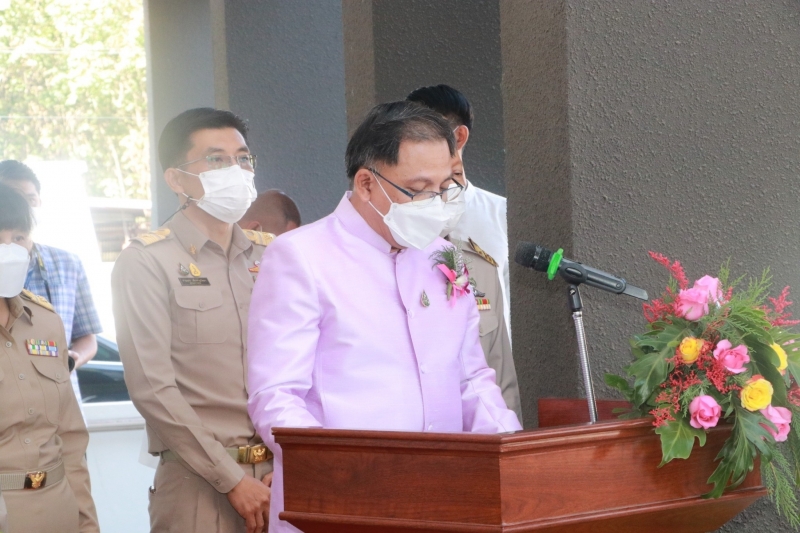 พิธีเปิดอาคารที่ทำการสำนักตรวจเงินแผ่นดินจังหวัดบึงกาฬ