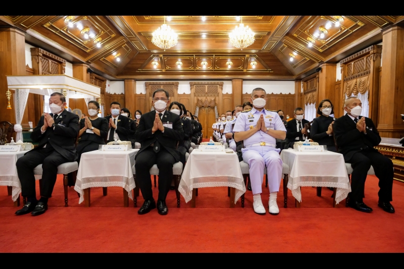 สำนักงานการตรวจเงินแผ่นดินเจ้าภาพพิธีบำเพ็ญกุศลสวดพระอภิธรรมศพเจ้าประคุณสมเด็จพระวันรัต (จุนท์ พฺรหฺมคุตฺโต)