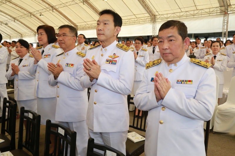 สวดมนต์ในพิธีมหามงคลบำเพ็ญพระราชกุศล