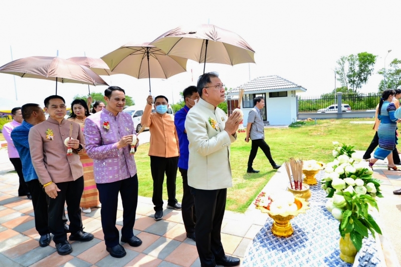 พิธีเปิดอาคารที่ทำการสำนักตรวจเงินแผ่นดินจังหวัดนครพนม