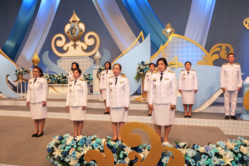 สำนักงานการตรวจเงินแผ่นดินบันทึกเทปถวายพระพรสมเด็จพระนางเจ้าสิริกิติ์ 