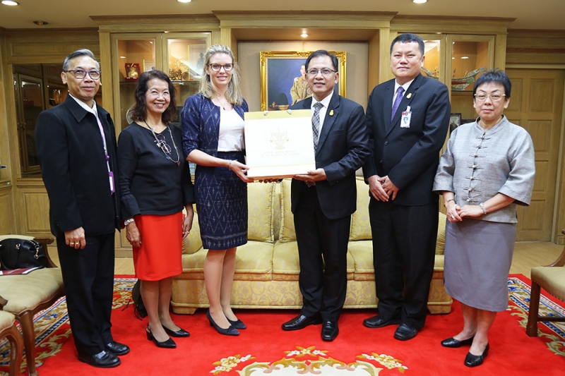 องค์กรความร่วมมือระหว่างประเทศของเยอรมนีเยี่ยมคารวะ ผตง.