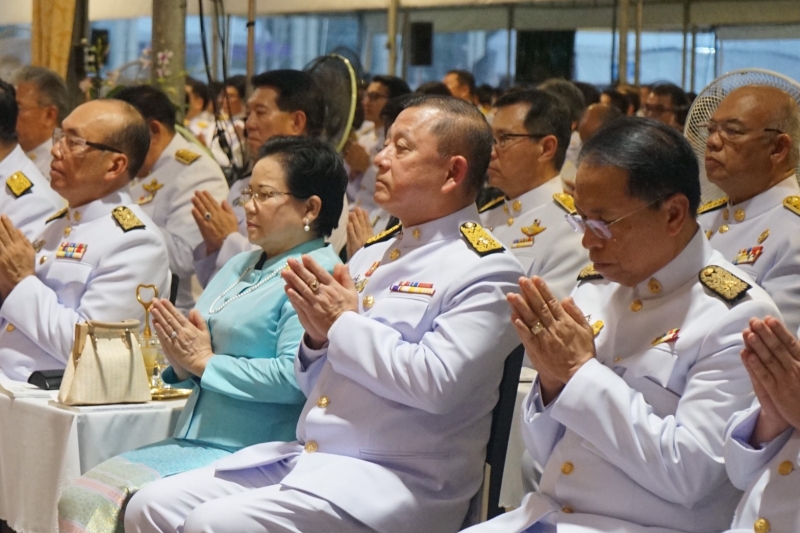 พิธีมหามงคลบำเพ็ญพระราชกุศลและเจริญพระพุทธมนต์ถวายพระพรชัยมงคล