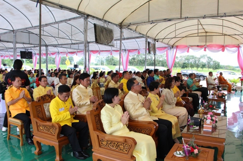 พิธีวางศิลาฤกษ์อาคารที่ทำการและอาคารชุดพักอาศัย และสิ่งก่อสร้างประกอบสำนักตรวจเงินแผ่นดินจังหวัดเพชรบูรณ์