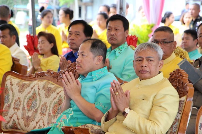 พิธีวางศิลาฤกษ์อาคารที่ทำการและอาคารชุดพักอาศัย และสิ่งก่อสร้างประกอบสำนักตรวจเงินแผ่นดินจังหวัดเพชรบูรณ์