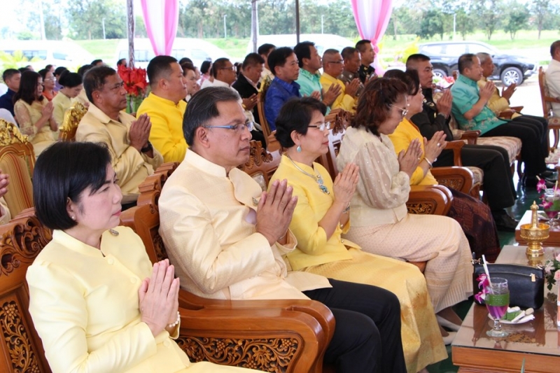 พิธีวางศิลาฤกษ์อาคารที่ทำการและอาคารชุดพักอาศัย และสิ่งก่อสร้างประกอบสำนักตรวจเงินแผ่นดินจังหวัดเพชรบูรณ์