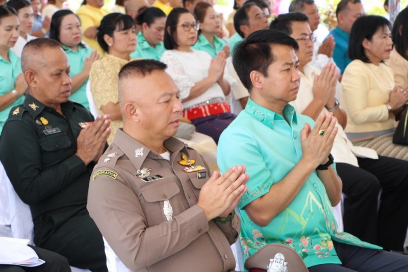 พิธีวางศิลาฤกษ์อาคารที่ทำการและอาคารชุดพักอาศัย และสิ่งก่อสร้างประกอบสำนักตรวจเงินแผ่นดินจังหวัดเพชรบูรณ์