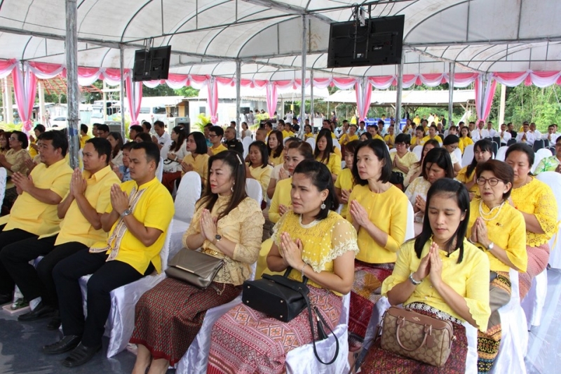 พิธีวางศิลาฤกษ์อาคารที่ทำการและอาคารชุดพักอาศัย และสิ่งก่อสร้างประกอบสำนักตรวจเงินแผ่นดินจังหวัดเพชรบูรณ์