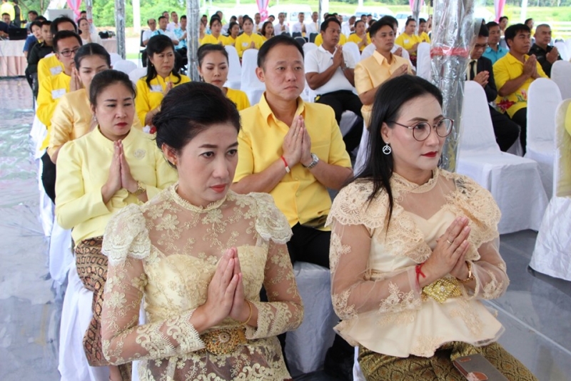 พิธีวางศิลาฤกษ์อาคารที่ทำการและอาคารชุดพักอาศัย และสิ่งก่อสร้างประกอบสำนักตรวจเงินแผ่นดินจังหวัดเพชรบูรณ์