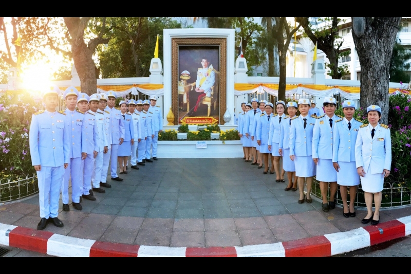 เฝ้าทูลละอองธุลีพระบาทในการพระราชพิธีบรมราชาภิเษก พุทธศักราช 2562