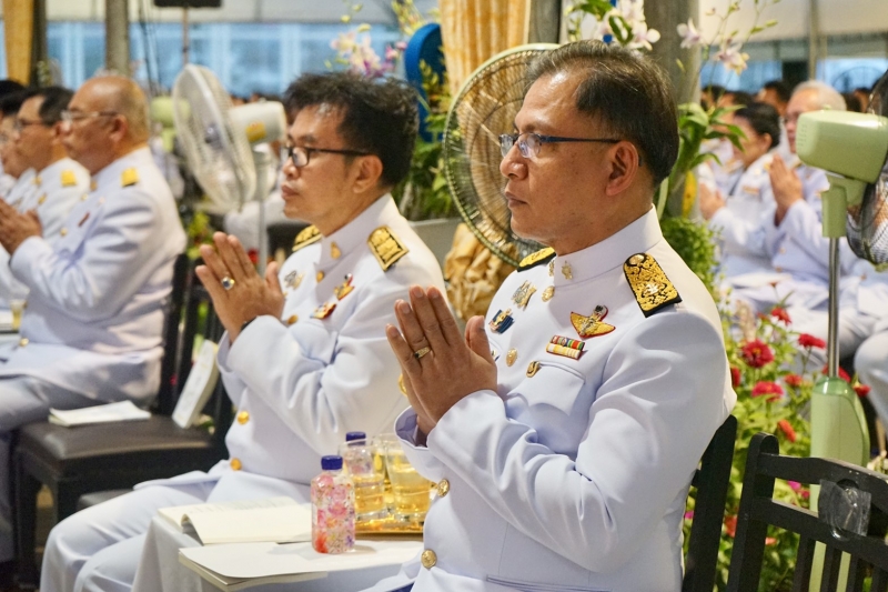 พิธีมหามงคลบำเพ็ญพระราชกุศลและเจริญพระพุทธมนต์ถวายพระพรชัยมงคล