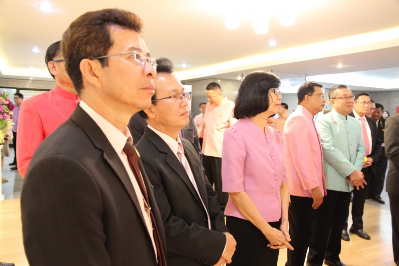  คณะผู้แทนหน่วยงานต่าง ๆ ร่วมแสดงความยินดีเนื่องในวันคล้ายวันสถาปนาสำนักงานการตรวจเงินแผ่นดิน  ครบรอบ 104 ปี