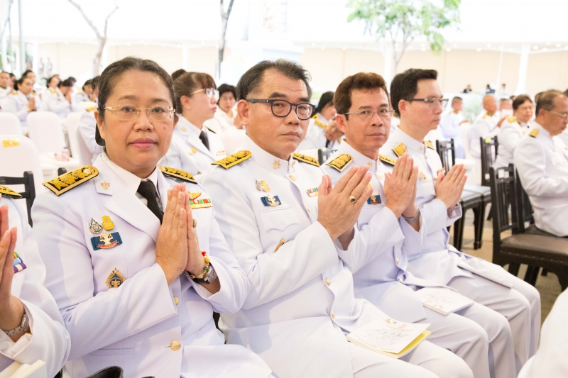 พิธีมหามงคลบำเพ็ญพระราชกุศลและเจริญพระพุทธมนต์ถวายพระพรชัยมงคล