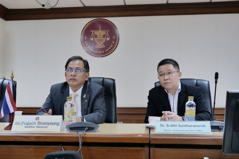 การประชุมประจำวาระ 2 ปี ของคณะกรรมการด้านการแบ่งปันความรู้ของ ASEANSAI ครั้งที่ 2 แบบออนไลน์