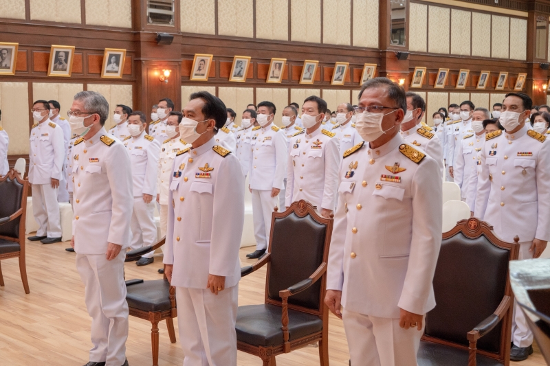 พิธีรับพระราชทานเครื่องราชอิสริยาภรณ์ชั้นสายสะพาย ประจำปี 2563