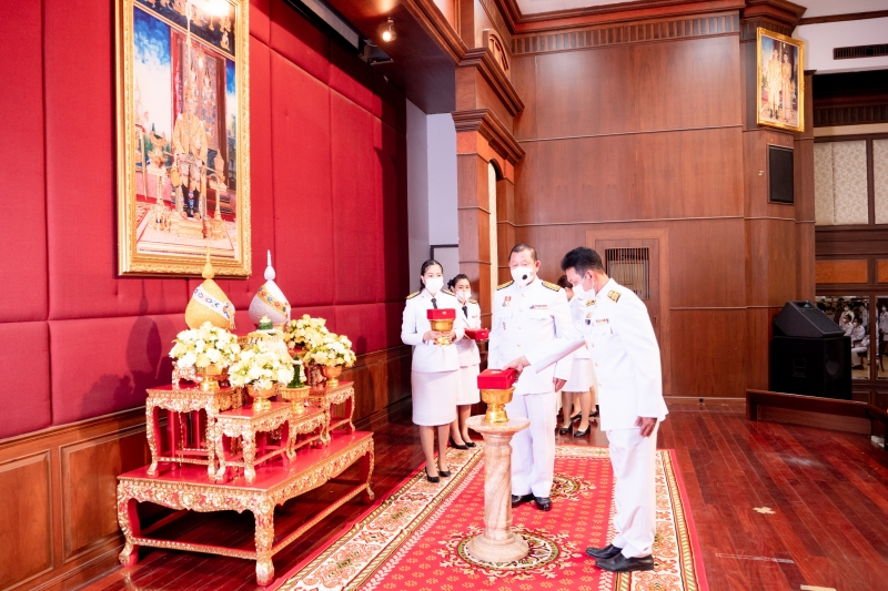 พิธีรับพระราชทานเครื่องราชอิสริยาภรณ์ชั้นสายสะพาย ประจำปี 2563