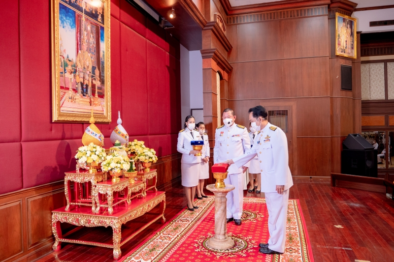 พิธีรับพระราชทานเครื่องราชอิสริยาภรณ์ชั้นสายสะพาย ประจำปี 2563