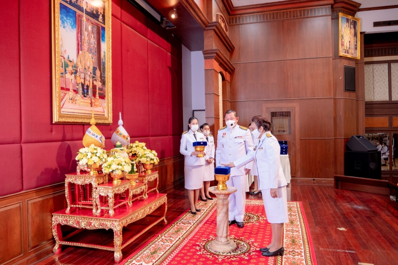 พิธีรับพระราชทานเครื่องราชอิสริยาภรณ์ชั้นสายสะพาย ประจำปี 2563