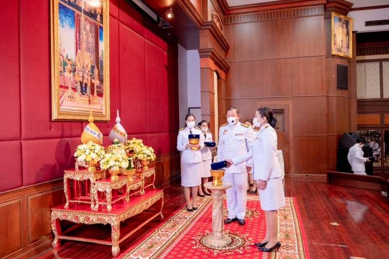 พิธีรับพระราชทานเครื่องราชอิสริยาภรณ์ชั้นสายสะพาย ประจำปี 2563