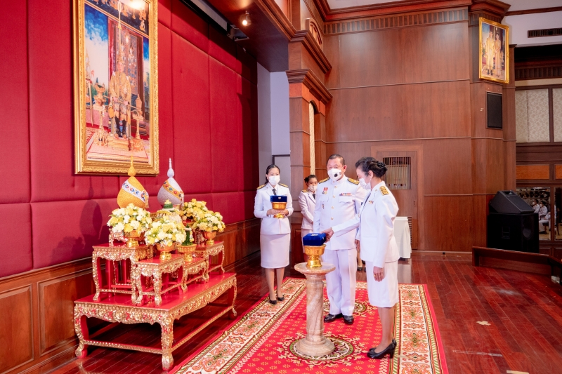 พิธีรับพระราชทานเครื่องราชอิสริยาภรณ์ชั้นสายสะพาย ประจำปี 2563