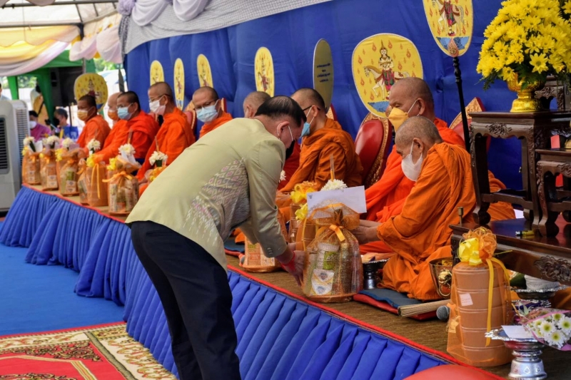 พิธีวางศิลาฤกษ์อาคารที่ทำการสำนักตรวจเงินแผ่นดินจังหวัดพะเยา