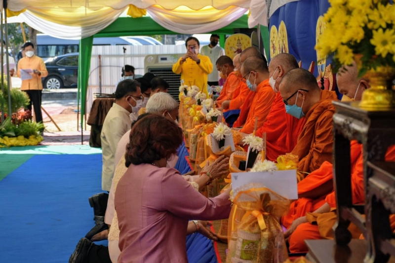 พิธีวางศิลาฤกษ์อาคารที่ทำการสำนักตรวจเงินแผ่นดินจังหวัดพะเยา