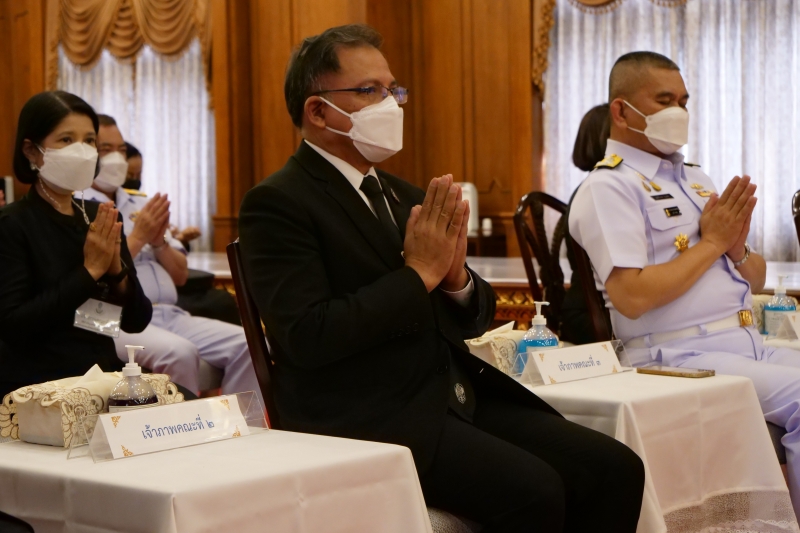 สำนักงานการตรวจเงินแผ่นดินเจ้าภาพพิธีบำเพ็ญกุศลสวดพระอภิธรรมศพเจ้าประคุณสมเด็จพระวันรัต (จุนท์ พฺรหฺมคุตฺโต)