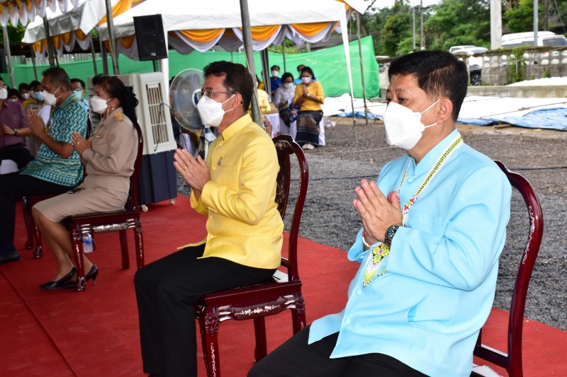 พิธีวางศิลาฤกษ์อาคารที่ทำการสำนักตรวจเงินแผ่นดินจังหวัดพัทลุง