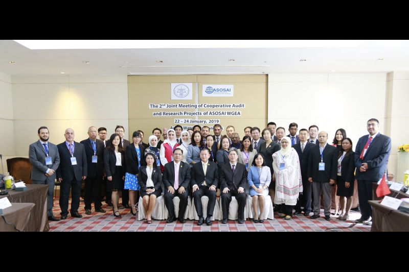 การประชุมร่วมโครงการความร่วมมือในการตรวจสอบสิ่งแวดล้อม และโครงการวิจัยด้านการตรวจสอบสิ่งแวดล้อม ASOSAI WGEA ครั้งที่ 2 