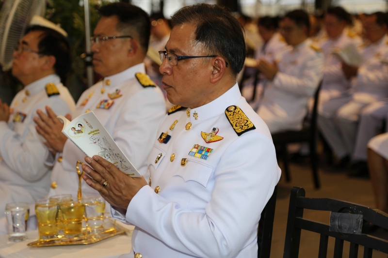 2562-03-25 พิธีมหามงคลบำเพ็ญพระราชกุศล และเจริญพระพุทธมนต์ถวายพระพรชัยมงคล
