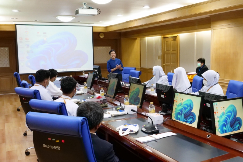 คณะศึกษาดูงานจากคณะอิสลามศึกษาและนิติศาสตร์ มหาวิทยาลัยฟาฏอนี เข้าศึกษาดูงานและรับฟังการบรรยายพิเศษ ณ สำนักงานการตรวจเงินแผ่นดิน