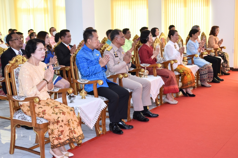 พิธีเปิดอาคารที่ทำการสำนักตรวจเงินแผ่นดินจังหวัดระนอง ณ จังหวัดระนอง