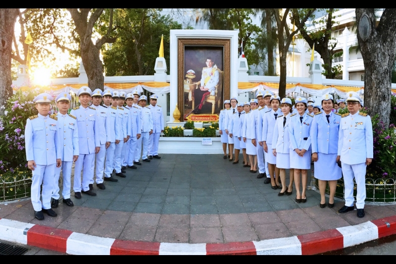 เฝ้าทูลละอองธุลีพระบาทในการพระราชพิธีบรมราชาภิเษก พุทธศักราช 2562