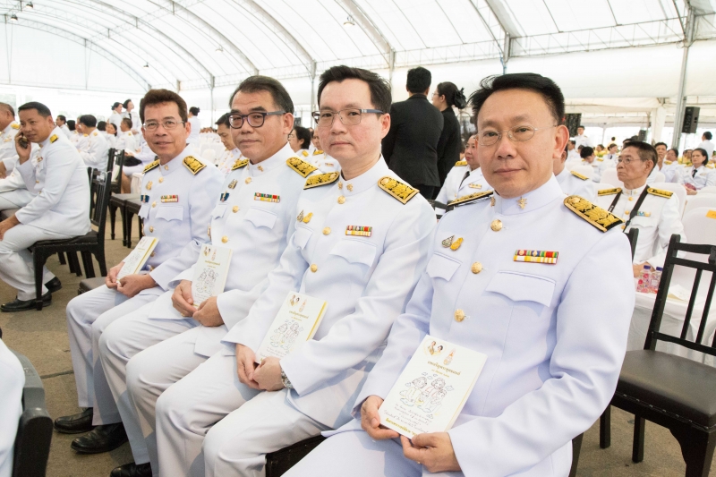 พิธีมหามงคลบำเพ็ญพระราชกุศลและเจริญพระพุทธมนต์ถวายพระพรชัยมงคล