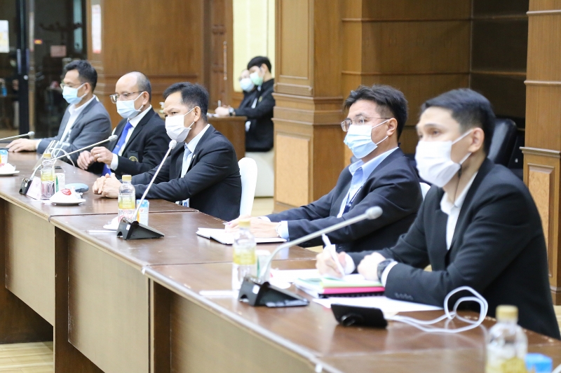 การประชุมเริ่มต้น (Kick Off) โครงการข้อตกลงคุณธรรมงานก่อสร้างอาคารที่ทำการสำนักงานการตรวจเงินแผ่นดิน (แห่งใหม่) พร้อมสิ่งก่อสร้