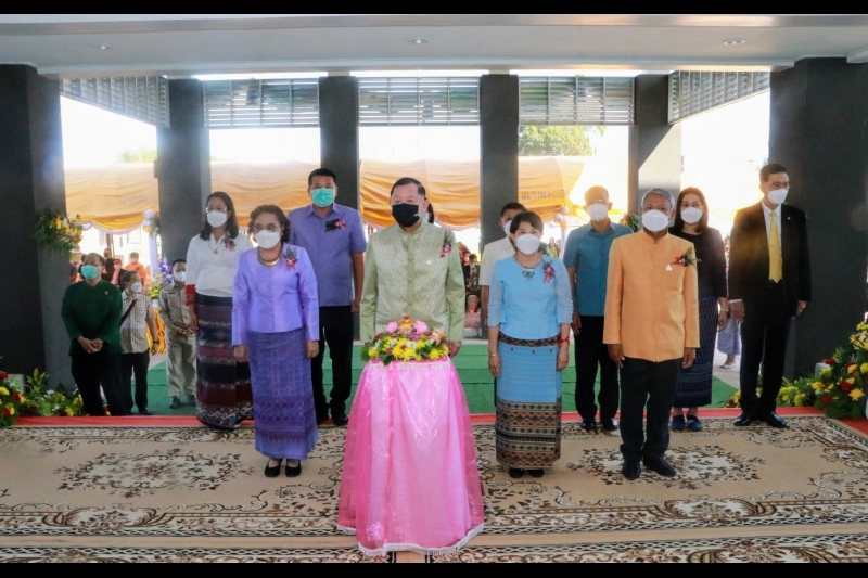 พิธีเปิดอาคารที่ทำการสำนักตรวจเงินแผ่นดินจังหวัดบึงกาฬ