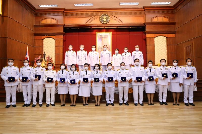 พิธีรับพระราชทานเครื่องราชอิสริยาภรณ์ชั้นสายสะพาย ประจำปี 2563