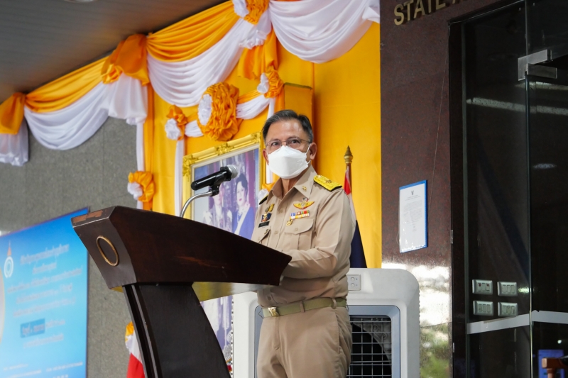 พิธีเปิดโครงการเสริมสร้างธรรมาภิบาลในการปฏิบัติงานตรวจเงินแผ่นดิน 
