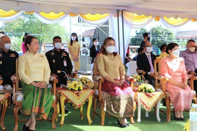 พิธีวางศิลาฤกษ์อาคารสำนักงานและอาคารชุดพักอาศัย สำนักตรวจเงินแผ่นดินจังหวัดร้อยเอ็ด