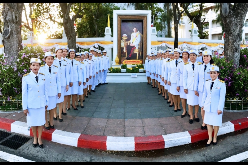 เฝ้าทูลละอองธุลีพระบาทในการพระราชพิธีบรมราชาภิเษก พุทธศักราช 2562