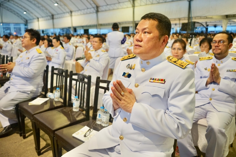 พิธีมหามงคลบำเพ็ญพระราชกุศลและเจริญพระพุทธมนต์ถวายพระพรชัยมงคล