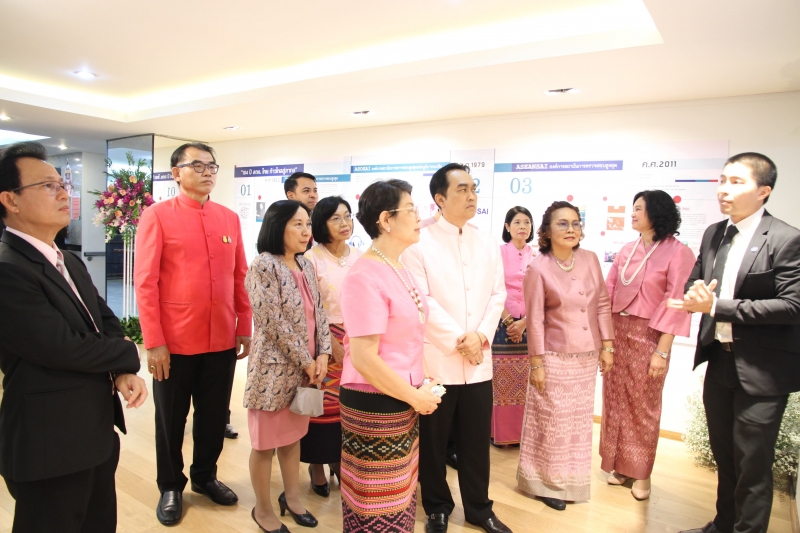  คณะผู้แทนหน่วยงานต่าง ๆ ร่วมแสดงความยินดีเนื่องในวันคล้ายวันสถาปนาสำนักงานการตรวจเงินแผ่นดิน  ครบรอบ 104 ปี