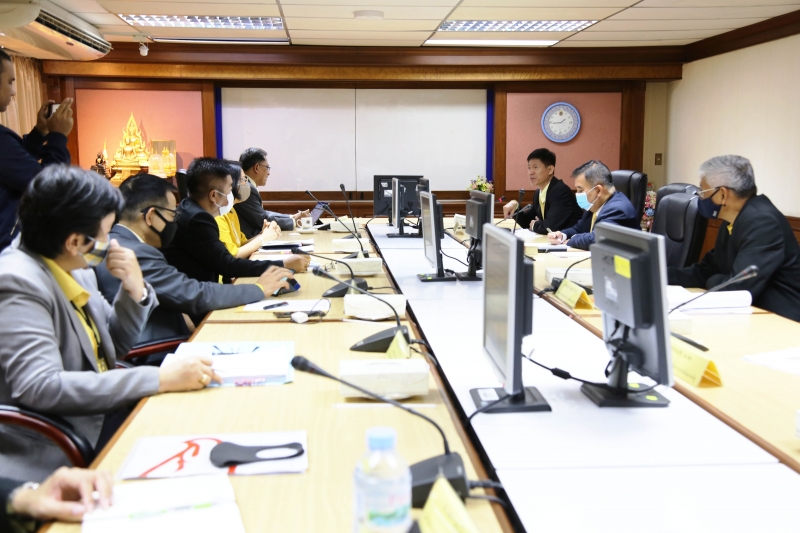 การประชุมหารือระหว่างสำนักงานคณะกรรมการป้องกันและปราบปรามการทุจริตในภาครัฐและสำนักงานการตรวจเงินแผ่นดิน 