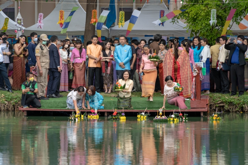 สำนักงานการตรวจเงินแผ่นดินร่วมกิจกรรม “สืบสานวัฒนธรรมไทย ร่วมใจลอยกระทง ประจำปี 2563”