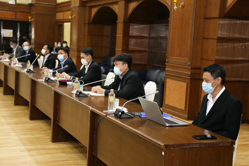 การประชุมเริ่มต้น (Kick Off) โครงการข้อตกลงคุณธรรมงานก่อสร้างอาคารที่ทำการสำนักงานการตรวจเงินแผ่นดิน (แห่งใหม่) พร้อมสิ่งก่อสร้