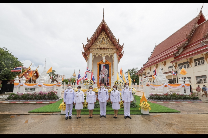 สำนักงานการตรวจเงินแผ่นดิน ถวายผ้าพระกฐินพระราชทาน ประจำปี 2564 ณ วัดชัยมงคล พระอารามหลวง ตำบลบ่อยาง อำเภอเมืองสงขลา จังหวัดสงขล