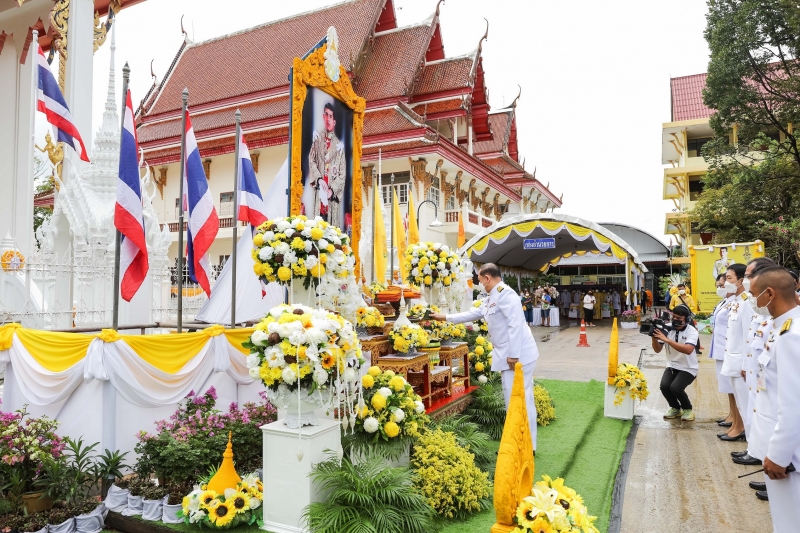 สำนักงานการตรวจเงินแผ่นดิน ถวายผ้าพระกฐินพระราชทาน ประจำปี 2564 ณ วัดชัยมงคล พระอารามหลวง ตำบลบ่อยาง อำเภอเมืองสงขลา จังหวัดสงขล