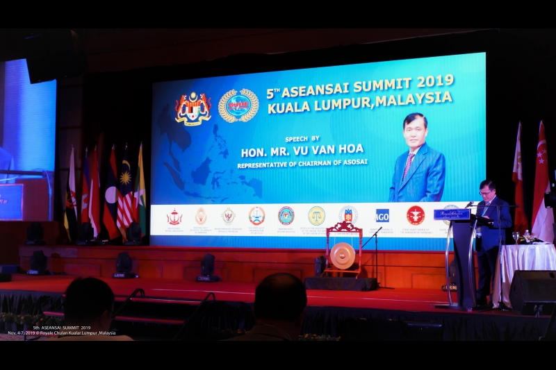 The 5th Aseansai Summit 2019 in Kuala Lampur Malaysia